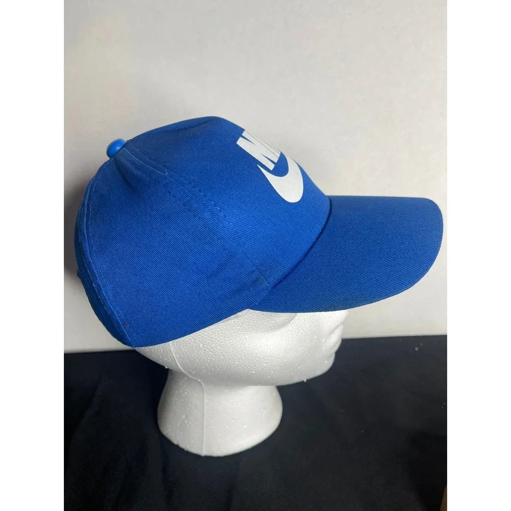 Nike Kids Royal Blue Futura Logo Snapback Baseball Hat Youth Cap